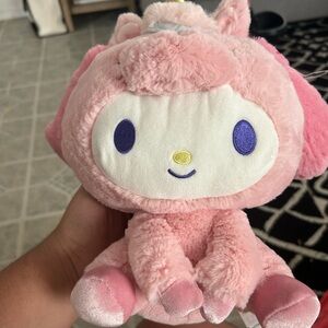 Pink My Melody Plush Toy with Cute Face sanrio
